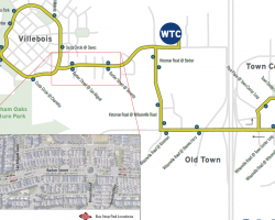 Updated Route 7 map