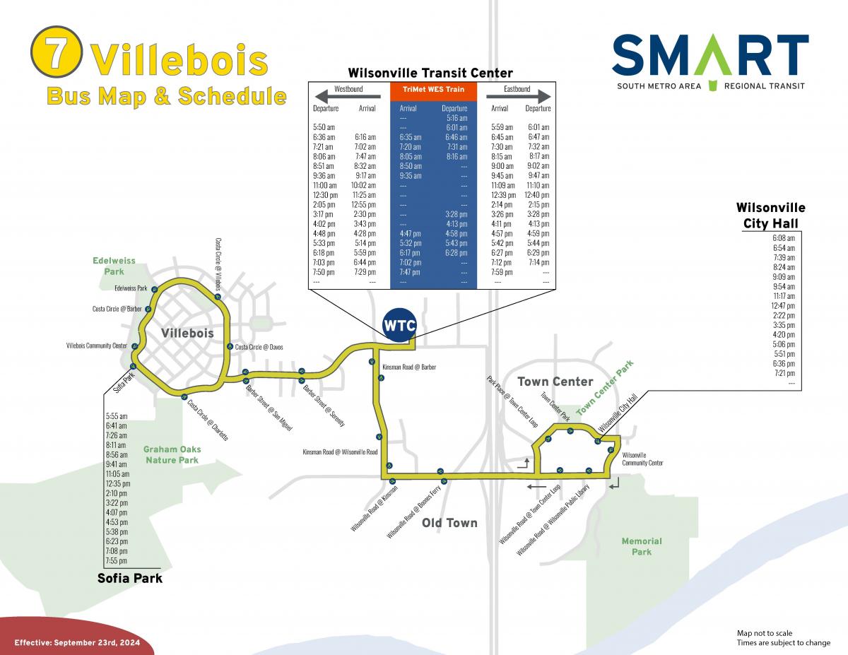 Route 7 map 