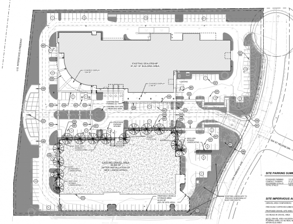 Mercedes Benz Site Plan