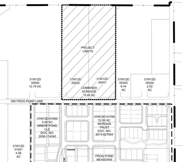 Frog Pond Oaks Location