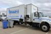 Shred-it paper shredding truck