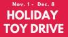 Holiday Toy Drive graphic